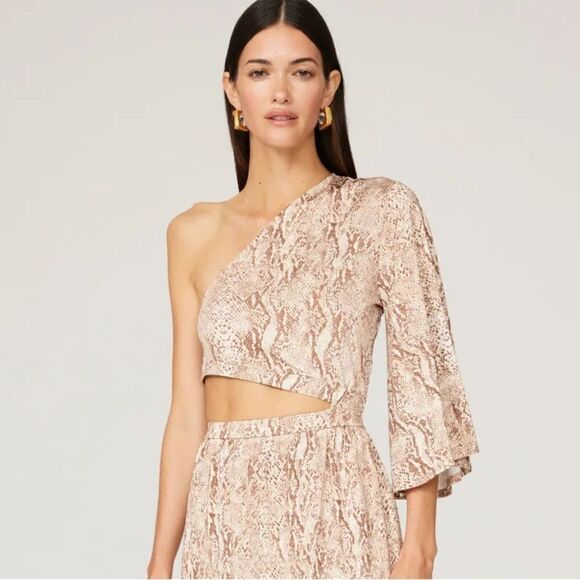 L’agence • Fontana One Shoulder Dress - Picture 3 of 10